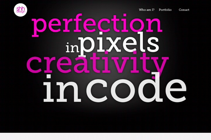 SHH Design website preview